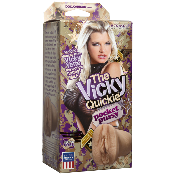 Vicky Vette The Quickie Ultraskyn Pocket Pussy - OmniPleasures