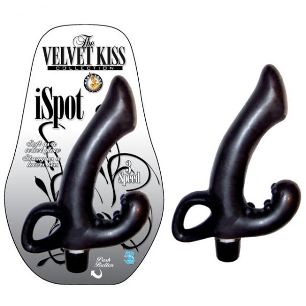 iSpot Black Vibrator - OmniPleasures