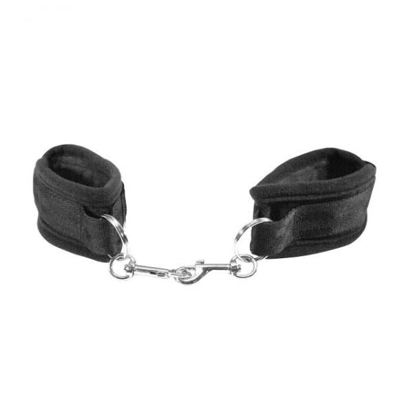 Beginner's Handcuffs Black - OmniPleasures