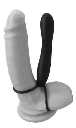 Fetish Fantasy Elite Double Trouble Black Strap On - OmniPleasures