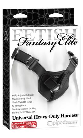 Fetish Fantasy Elite Universal Heavy Duty Harness Black - OmniPleasures