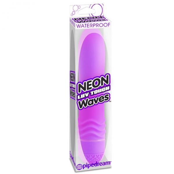 Neon Luv Touch Wave Purple Vibrator - OmniPleasures