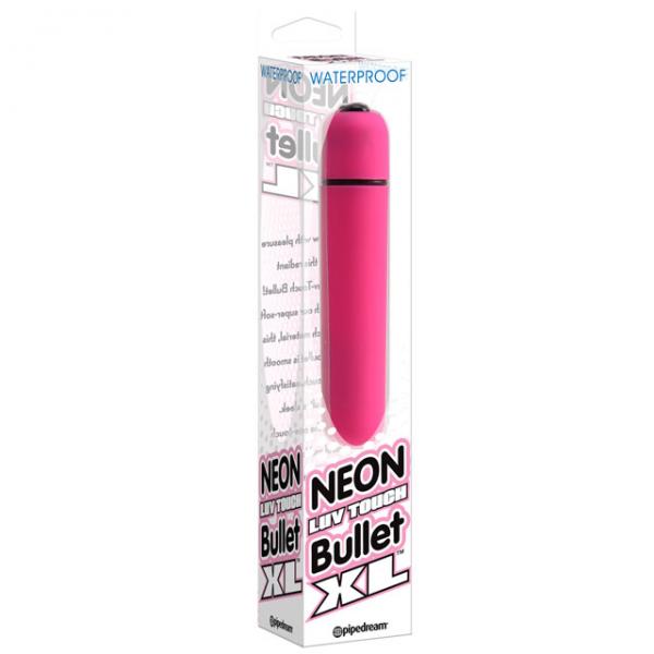 Neon Luv Touch Bullet Xl Pink - OmniPleasures