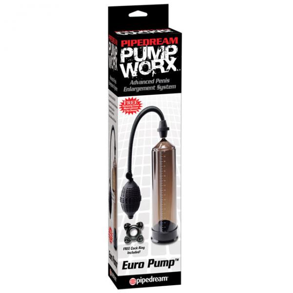 Pump Worx Euro Pump Black - OmniPleasures