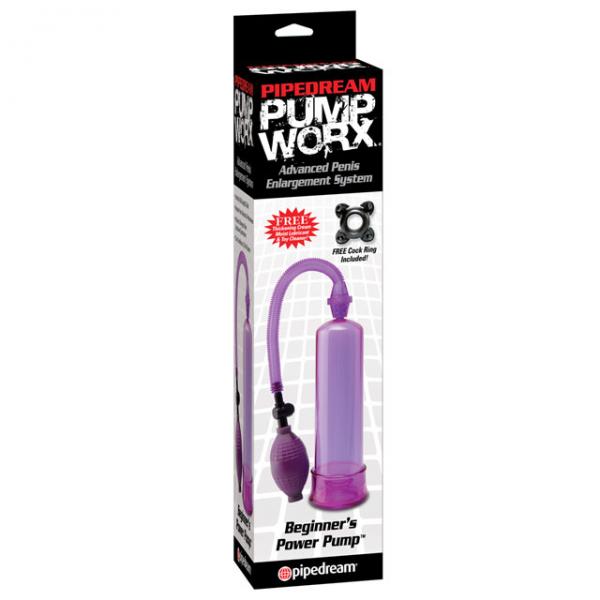 Pump Worx Beginners Power Pump Purple - OmniPleasures