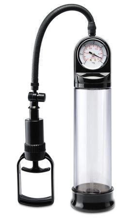 Pump Worx Accu-Meter Power Pump Black - OmniPleasures