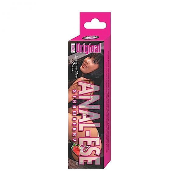 Anal Ese Flavored Lubricant Strawberry .5oz - OmniPleasures