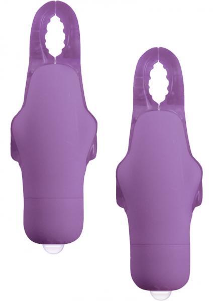 My First Nipple Clamps Purple - OmniPleasures