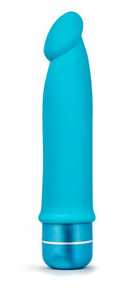 Purity Silicone Vibrator Blue - OmniPleasures