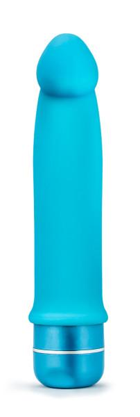 Purity Silicone Vibrator Blue - OmniPleasures