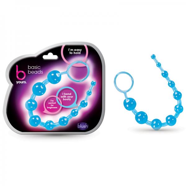 Basic Anal Beads - Blue - OmniPleasures