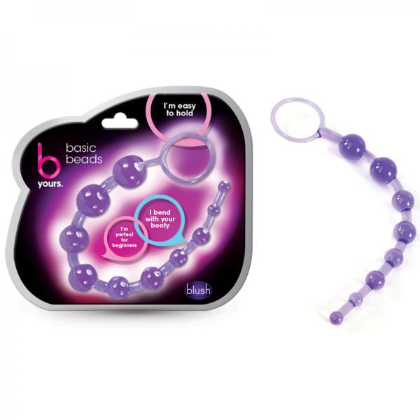 Basic Anal Beads - Purple - OmniPleasures