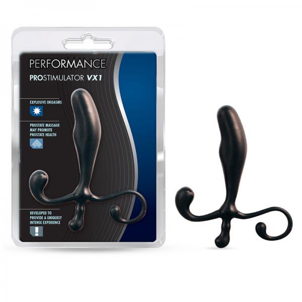 Blush Prostate Massager (black) - OmniPleasures