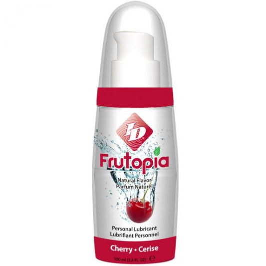 Id Frutopia Cherry Flavored Lubricant 3.4 Fl Oz - OmniPleasures