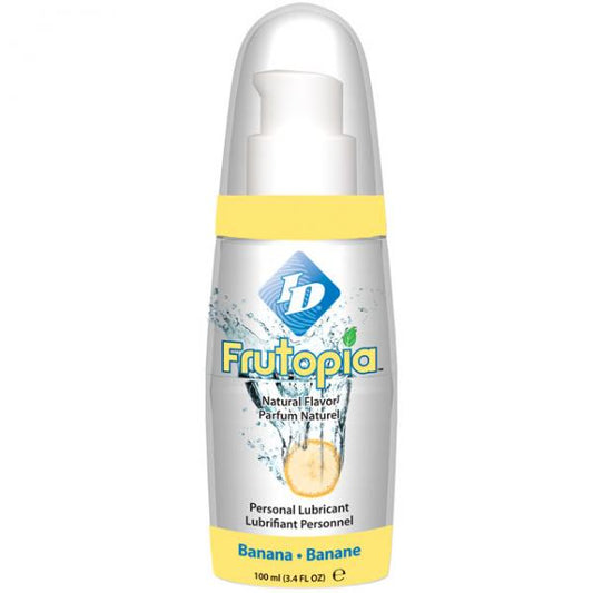 Id Frutopia Banana Flavored Lubricant 3.4 Fl Oz - OmniPleasures