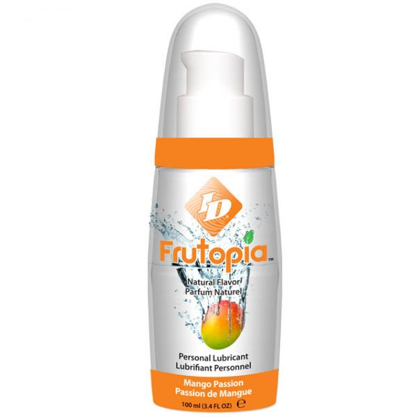 Id Frutopia Mango Passion Flavored Lubricant 3.4 Fl Oz - OmniPleasures