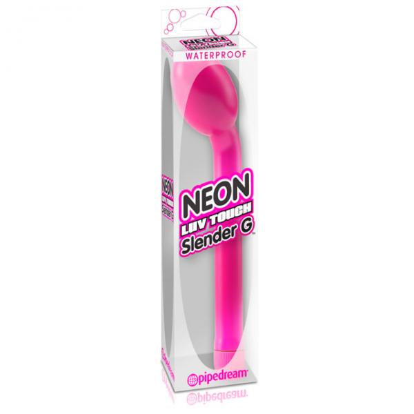 Neon Luv Touch Slender G Pink Vibrator - OmniPleasures