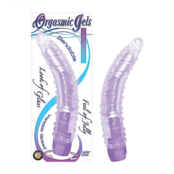 Orgasmic Gels Sensation Purple Vibrator - OmniPleasures