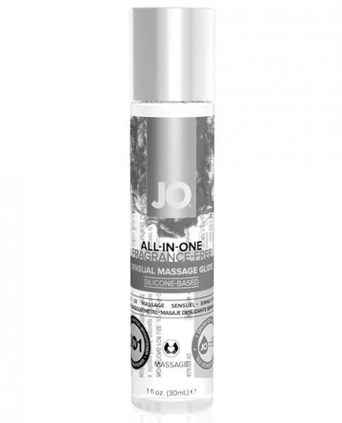 System Jo All In One Massage Glide Fragrance Free 1oz - OmniPleasures