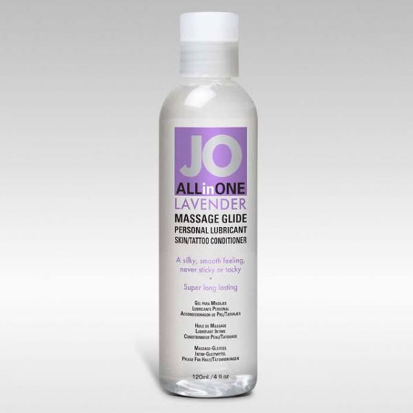 Jo Massage Glide Lavender 1oz - OmniPleasures