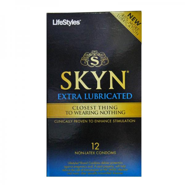 Lifestyles Skyn Extra Lubricated Condoms 12 Pack - OmniPleasures