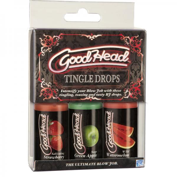 Goodhead Tingle Drops 3 Pack - OmniPleasures