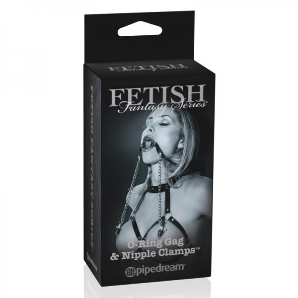 Fetish Fantasy Limited Edition O-Ring Gag & Nipple Clamps - OmniPleasures