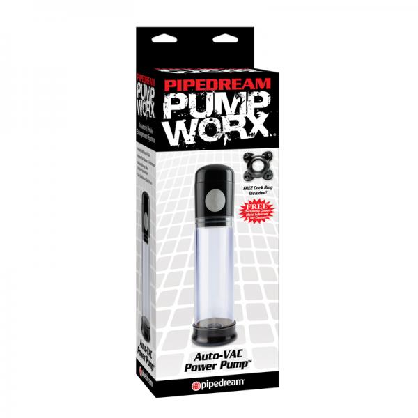 Pump Worx Auto-vac Power Pump - OmniPleasures