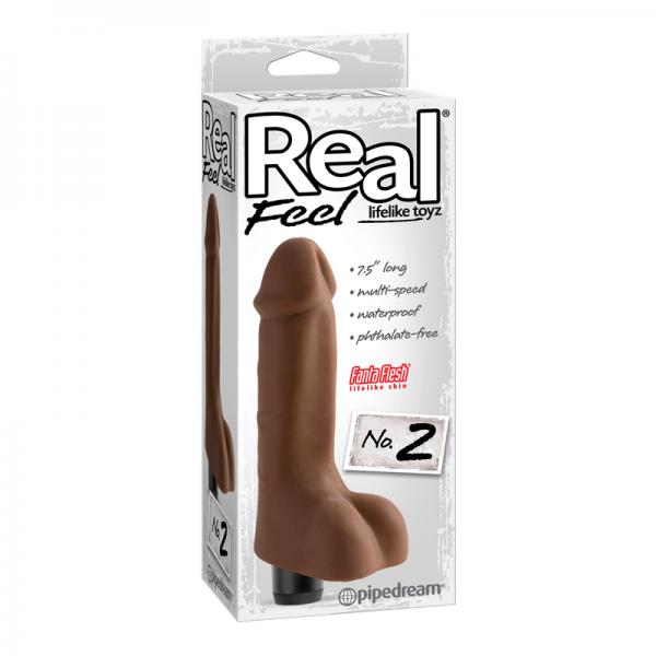 Real Feel Lifelike Toyz No.2 - Brown - OmniPleasures