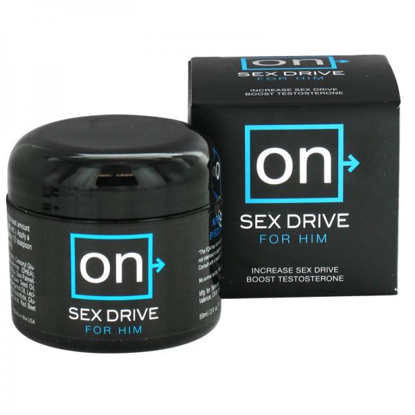 On Sex Drive For Him Testosterone Booster 2 Fl Oz - OmniPleasures