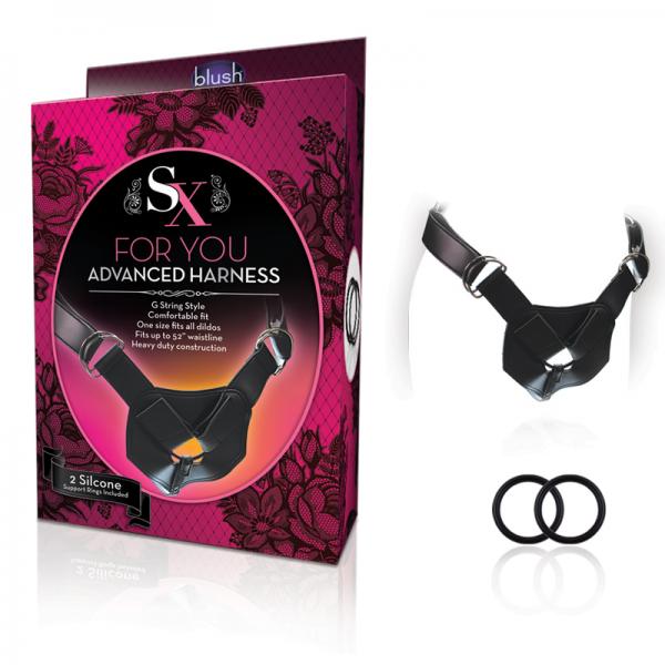 SX For You Beginners Harness Black - OmniPleasures