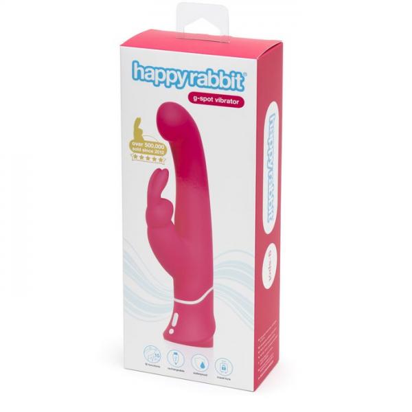 Happy Rabbit 2 G-Spot Vibrator Pink USB Rechargeable - OmniPleasures