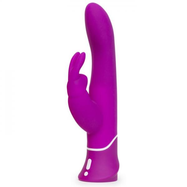 Happy Rabbit 2 Curve Vibrator Purple USB Rechargeable - OmniPleasures