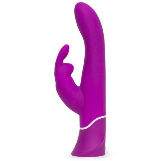 Happy Rabbit 2 Curve Vibrator Purple USB Rechargeable - OmniPleasures