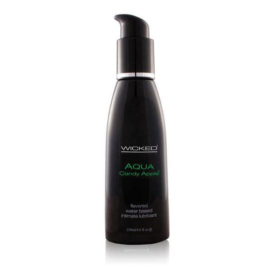 Wicked Aqua Candy Apple Lube 4oz. - OmniPleasures