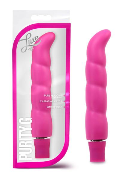 Purity G Silicone Pink Vibrator - OmniPleasures