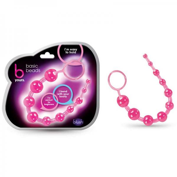 Basic Anal Beads - Pink - OmniPleasures