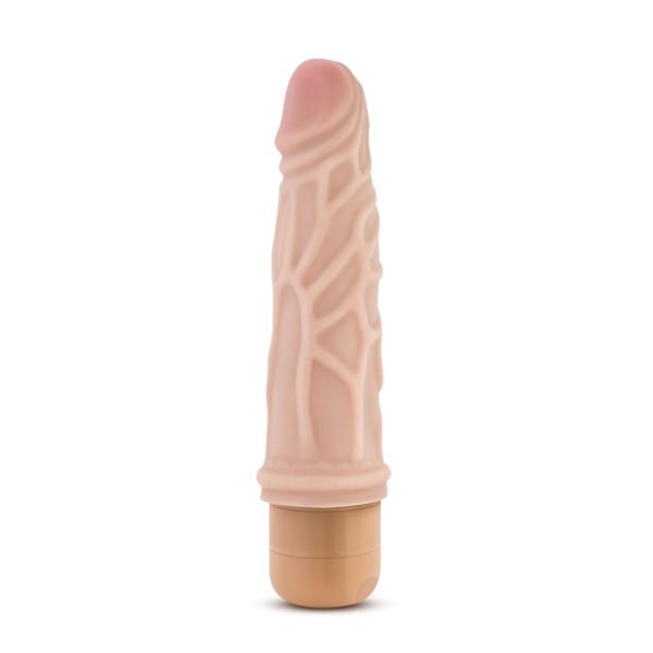 Dr Skin Cock Vibe 3 Realistic Dildo Beige - OmniPleasures