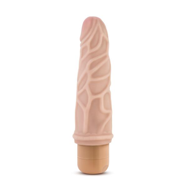 Dr Skin Cock Vibe 3 Realistic Dildo Beige - OmniPleasures