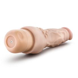 Dr Skin Cock Vibe 4 Beige Vibrating Dildo - OmniPleasures