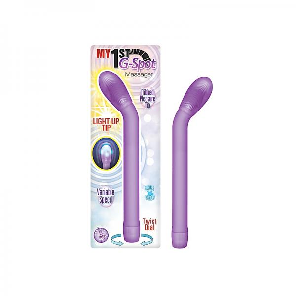 My 1st G-Spot Massager Waterproof Purple - OmniPleasures