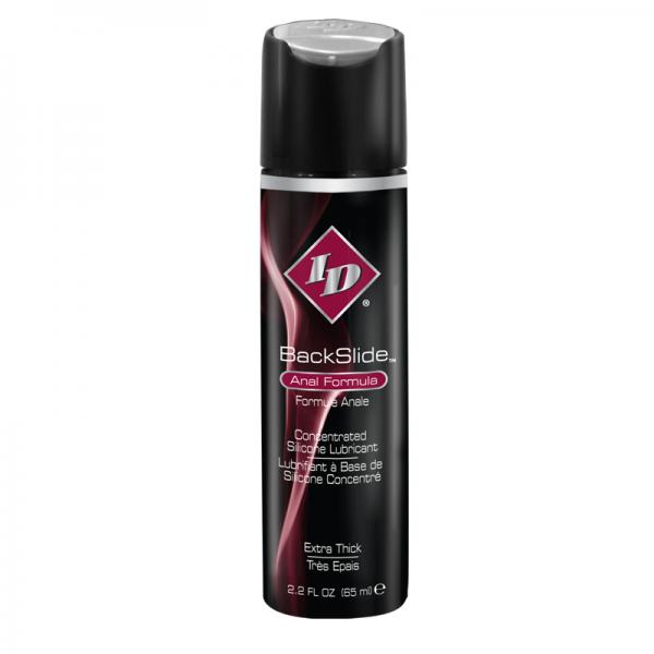 Id Backslide Silicone Anal Lubricant 2.2oz Flip Cap Bottle - OmniPleasures