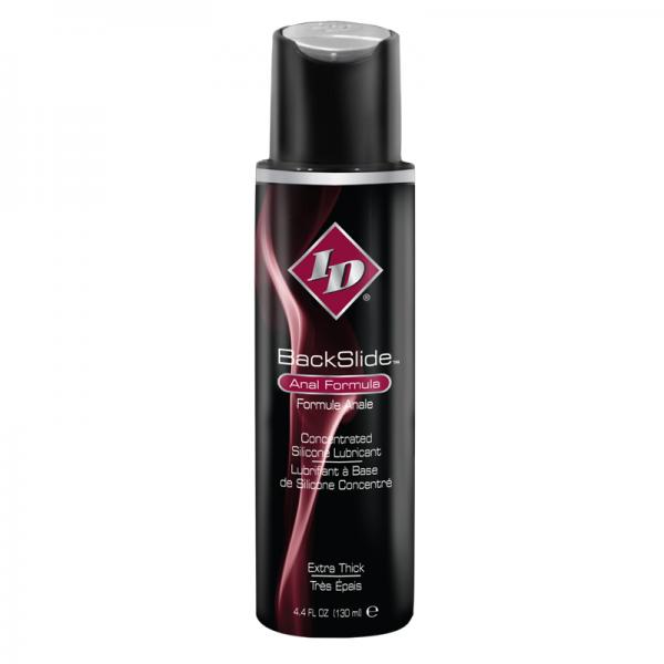 Id Backslide Silicone Anal Lubricant 4.4oz Flip Cap Bottle - OmniPleasures