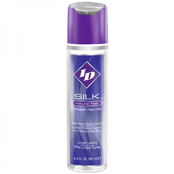 ID Silk Lubricant 2.2oz Flip Cap Bottle - OmniPleasures