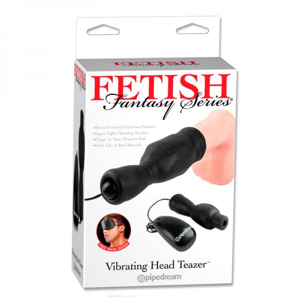 Fetish Fantasy Vibrating Head Teazer Black - OmniPleasures