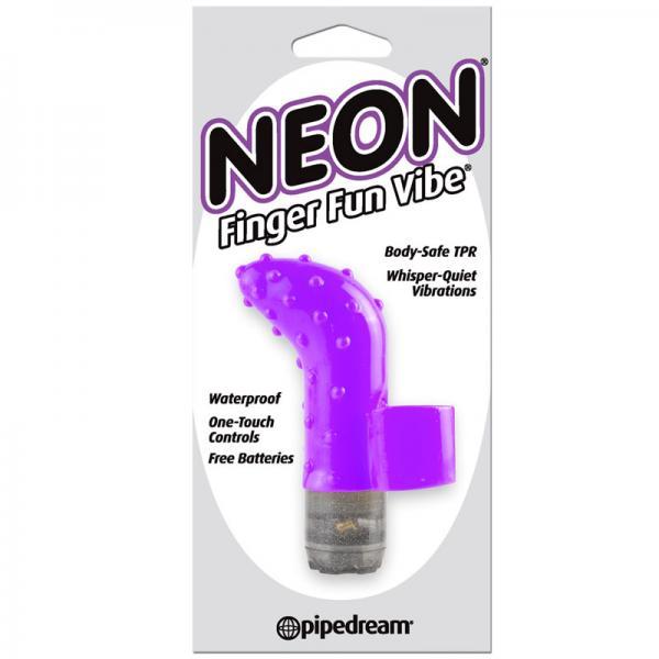 Neon Finger Fun Vibe Purple - OmniPleasures