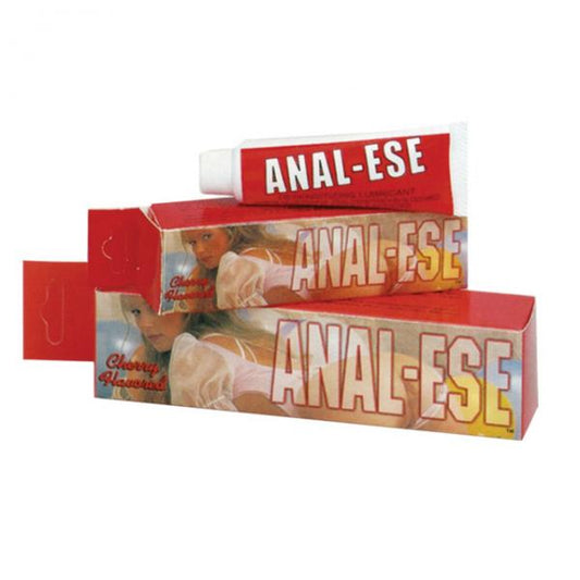 Anal Ese Cream Desensitizing Lubricant Cherry 1.5oz - OmniPleasures