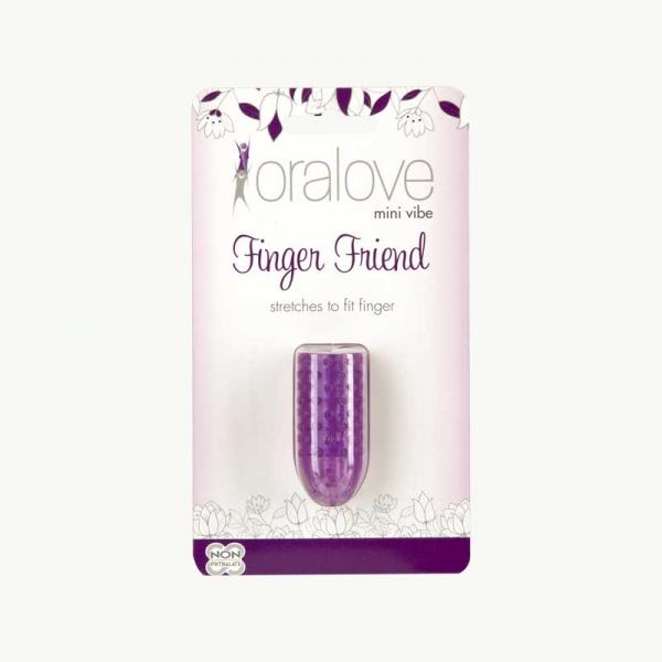 Oralove Finger Friend Purple Vibrator - OmniPleasures