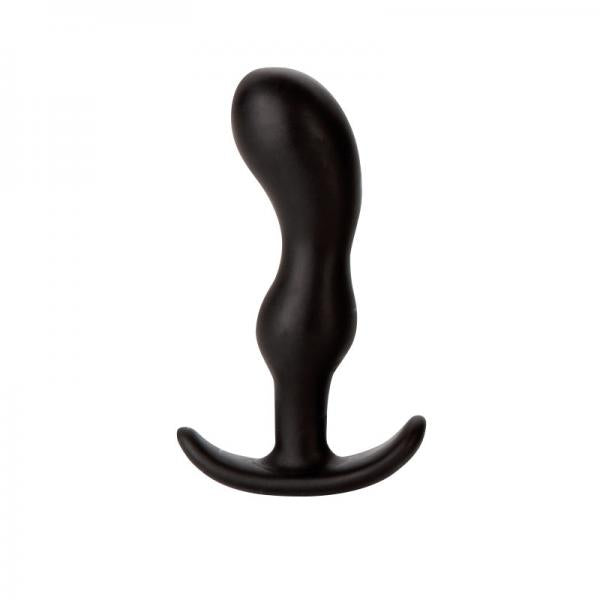 Mood - Naughty 2 - Medium Black Silicone Butt Plug - OmniPleasures