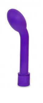 G Slim Petite Satin Touch Purple Vibrator - OmniPleasures